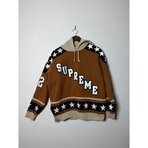 supreme hockey hooded sweatshirt